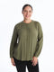 Women's Grandad Collar Blouse